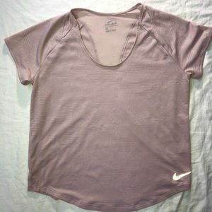 Women’s Nike Dri-Fit T shirt (pastel pink)